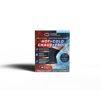 Manchon froid pour genou pour hommes, Culture Clash, Copper Compression