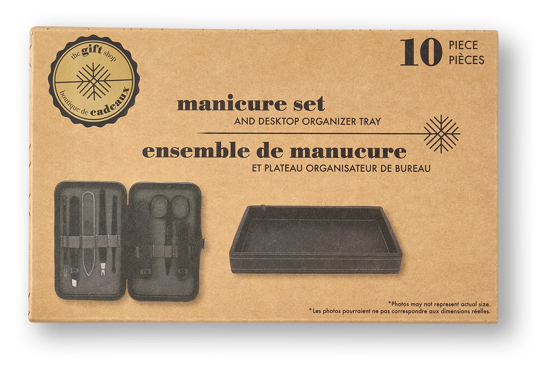 The Gift Shop Manicure and Tray Set