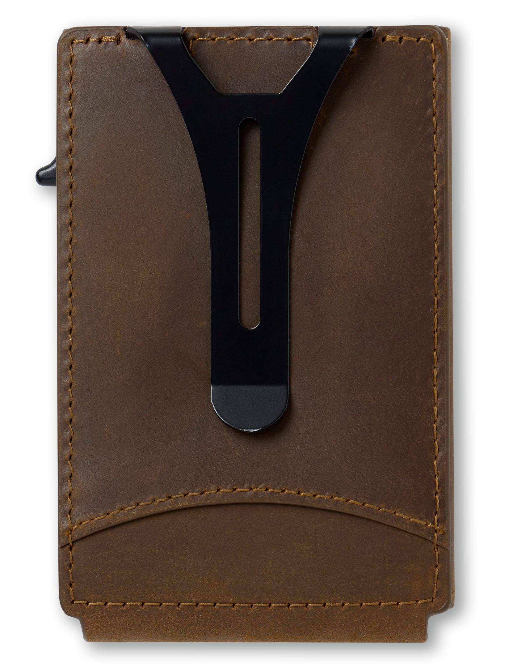 Dakota Men's Card Case Push Wallet Front_Flat