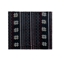 Couverture en sherpa à motif de flocons de neige, Heritage, WindRiver