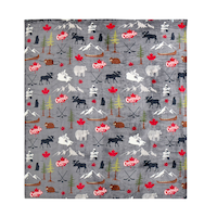Couverture en peluche Bon départ Canada, Heritage, WindRiver