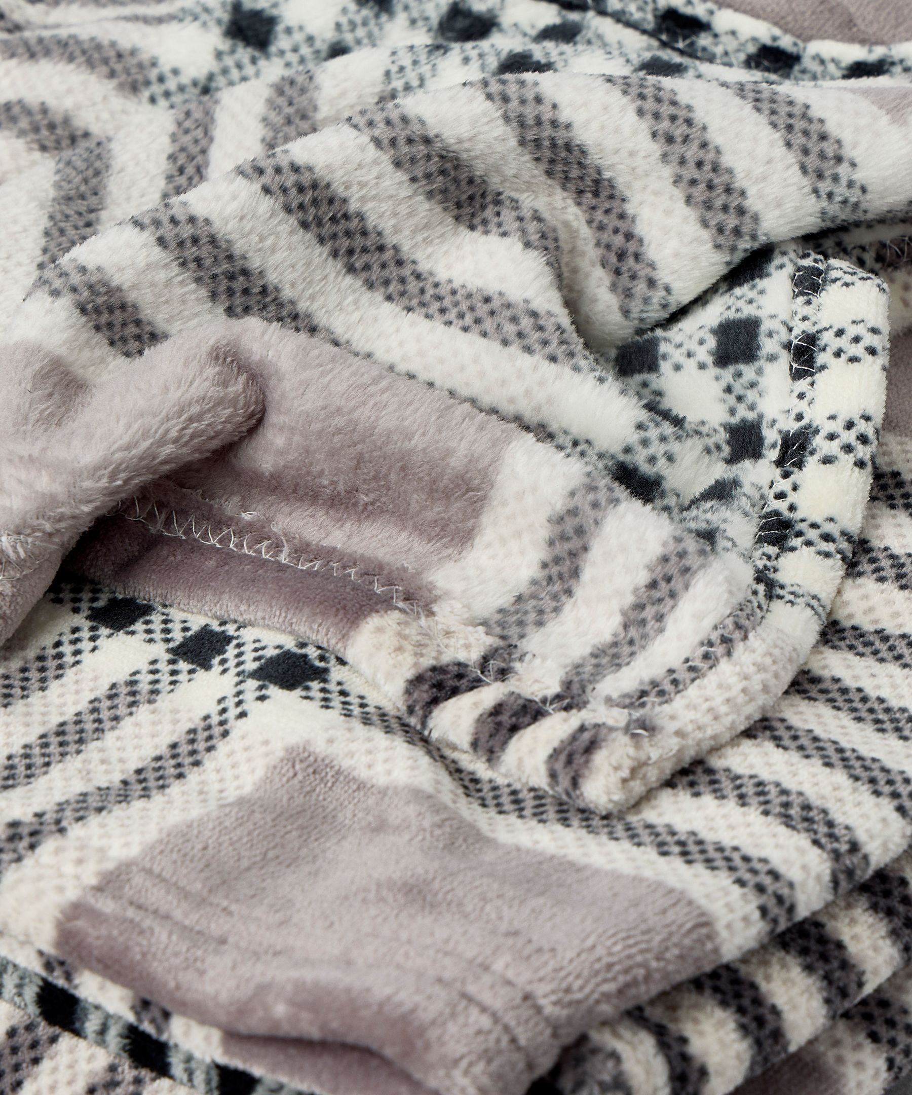 Couverture en peluche de luxe à imprimé, Heritage, WindRiver