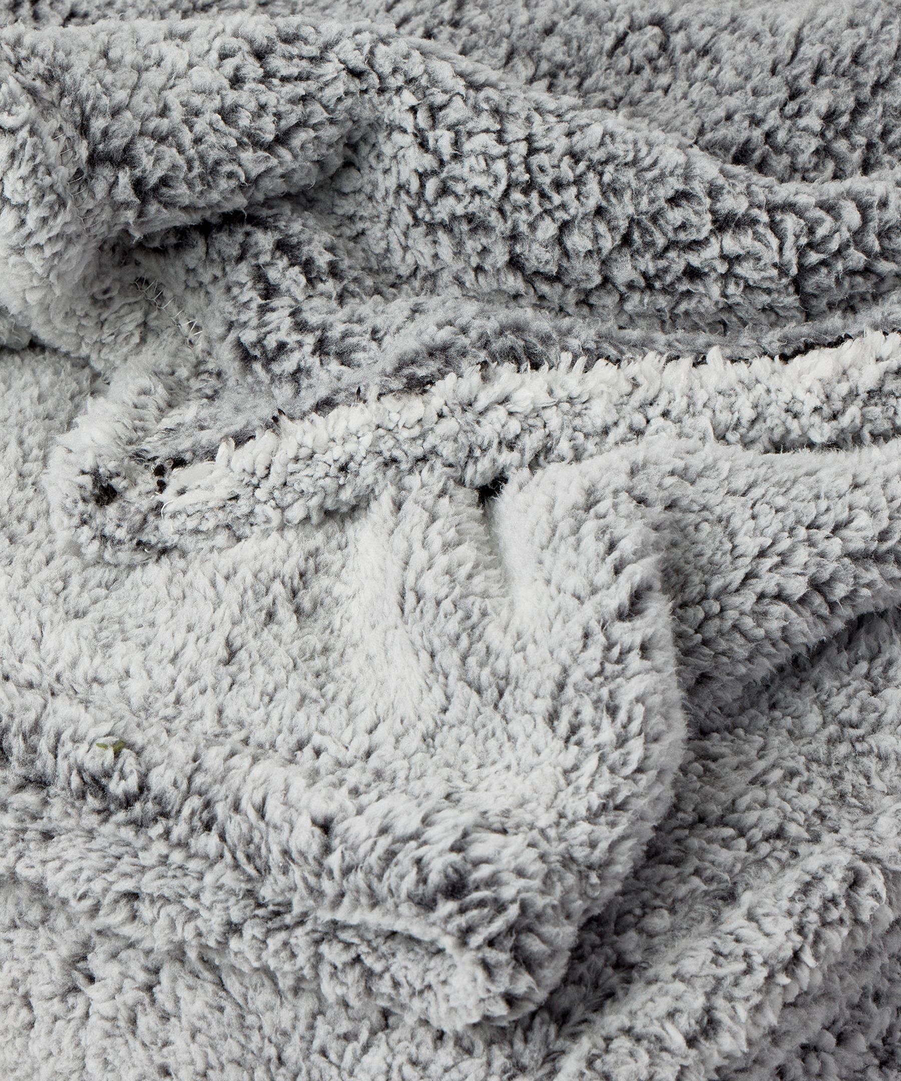 WindRiver Heritage Melange Sherpa Blanket CloseUp