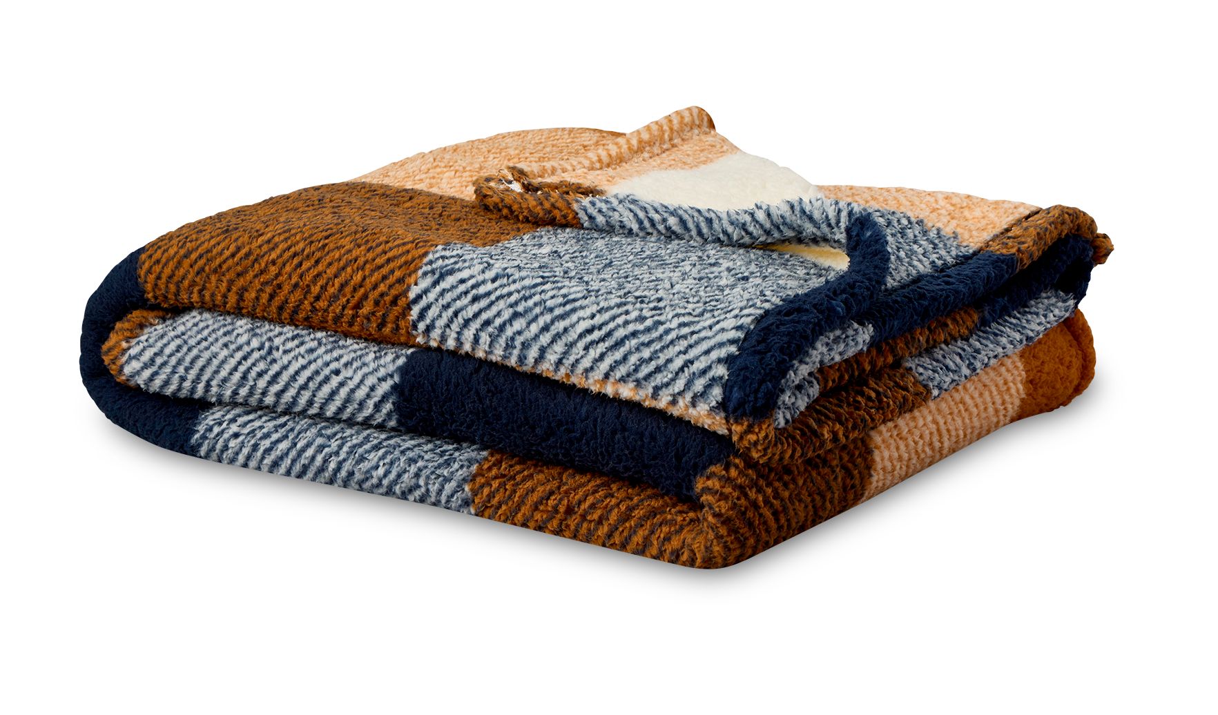 WindRiver Heritage Plaid Sherpa Blanket Composite_or_Mixed