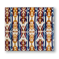 Couverture en peluche de luxe à imprimé, Heritage, WindRiver