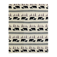 Couverture en peluche de luxe à imprimé, Heritage, WindRiver