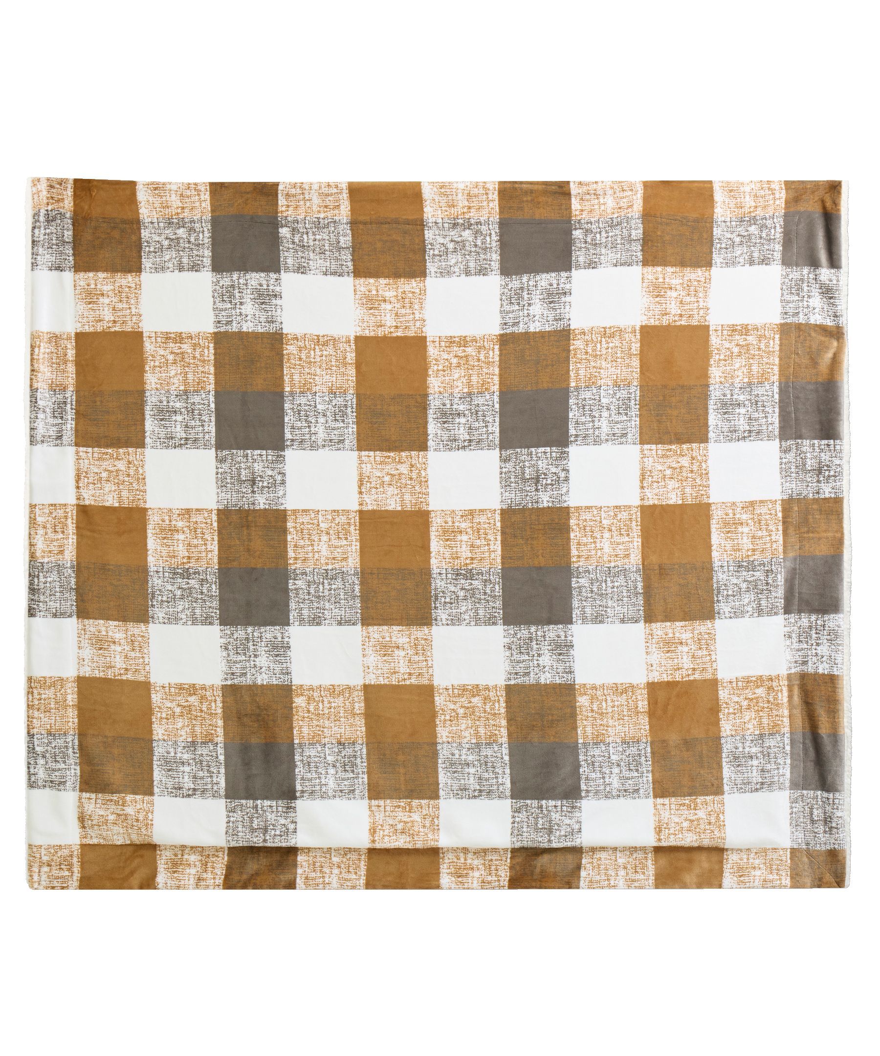 WindRiver Heritage Checkered Plaid Blanket Front_Flat