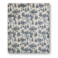 Couverture en flanelle double face à motif scénique, Heritage, WindRiver