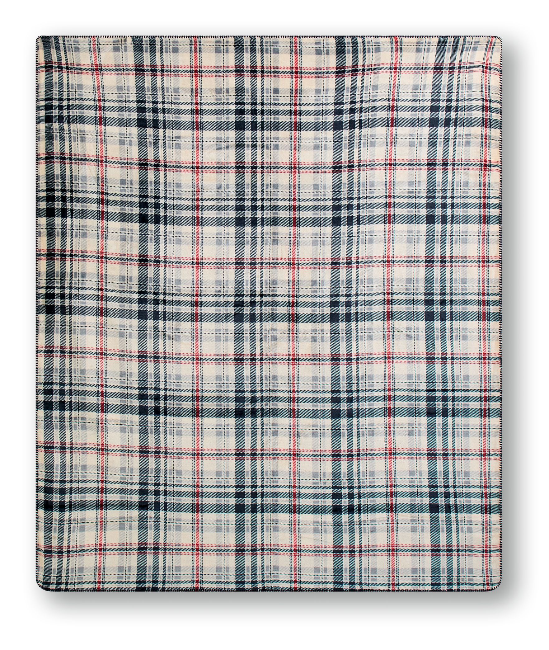 WindRiver Heritage Scene Double-Sided Flannel Blanket CloseUp