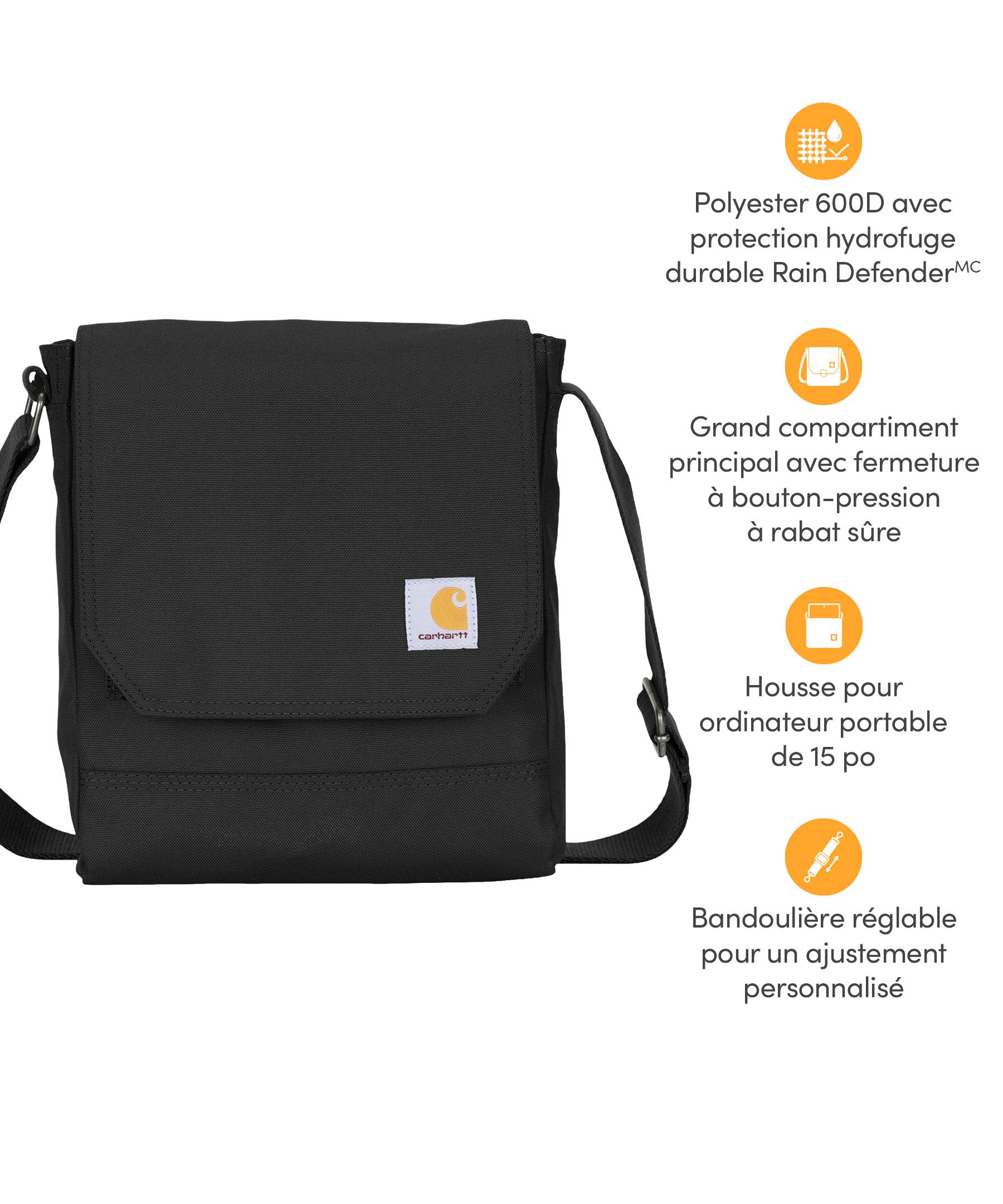 Sac à bandoulière classique avec boutons-pression, Carhartt