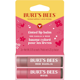 Burts Bees 2 Pack Carded Tinted Lip Balms Front_Flat