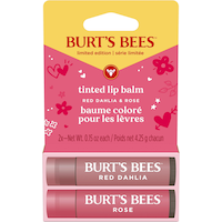 Burts Bees 2 Pack Carded Tinted Lip Balms