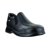 Chaussures Oxford décontractées antistatiques à enfiler à embout d’acier pour hommes, Patrick, Mellowwalk Front_Three_Fourths_Angled_Right