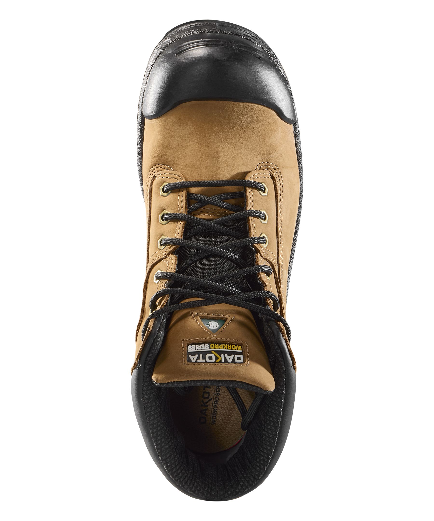 Bottes de travail de 6&nbsp;pouces Quad Comfort et FRESHTECH et à protection en acier et en composite pour hommes, Dakota Workpro Series