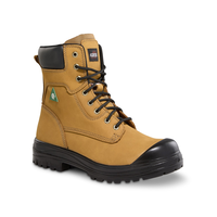 Bottes de travail de 8&nbsp;pouces Aggressor à protection en acier avec Duratoe, pour hommes, Lynx&nbsp;II Front_Three_Fourths_Angled_Right