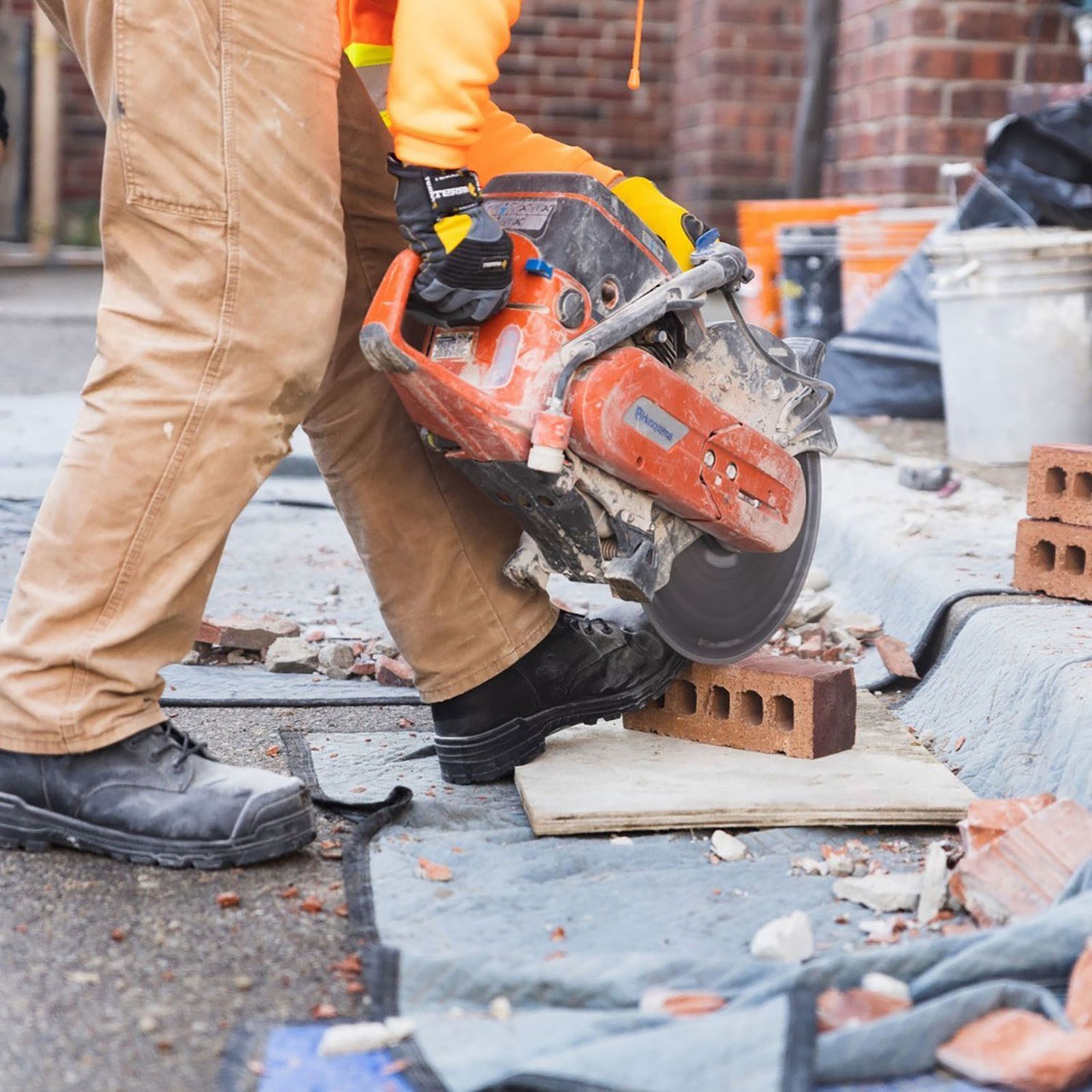 Terra Men's 8 Inch Paladin Water Repellent Internal Metguard Work Boots