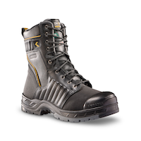 Dakota WorkPro Series Men's 8 Inch Quad Steel Toe Composite Plate Internal Metguard Work Boots Front_Three_Fourths_Angled_Right