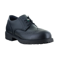 Chaussures de travail à lacets avec protection en acier et en composite pour hommes, Mellow Walk, David Front_Three_Fourths_Angled_Right