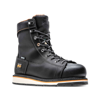 Bottes de travail de 8 pouces à protection en aluminium et en composite, Timberland PRO, Gridworks Front_Three_Fourths_Angled_Right