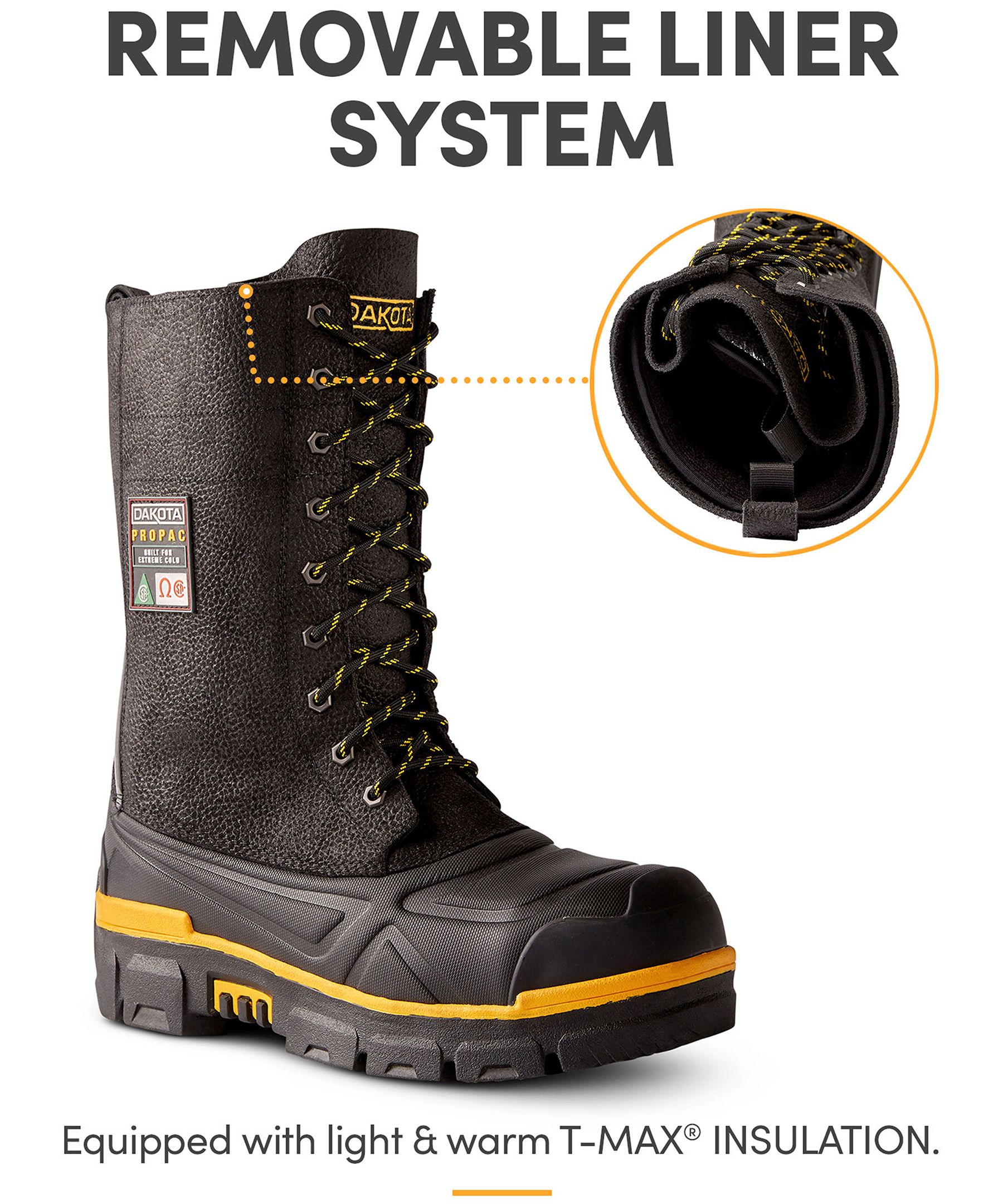 Dakota WorkPro Series Men's 8527 Steel Toe Steel Plate IceFX