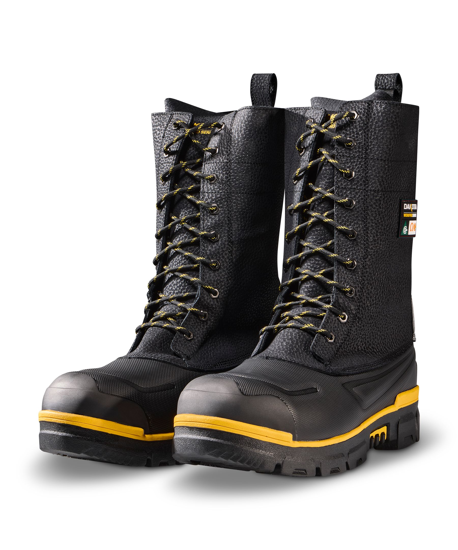 Bottes en cuir d’hiver avec IceFX et à protection en acier pour hommes, 8527, Dakota WorkPro Series