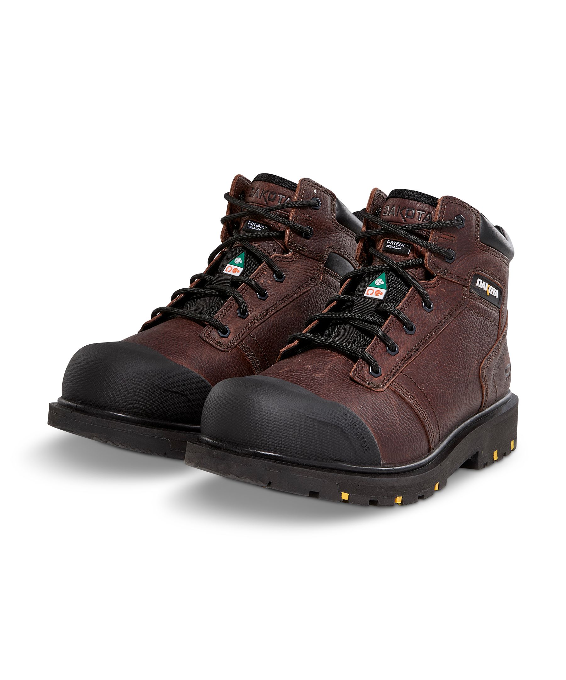 Dakota WorkPro Series Men's 6002 6 Inch Steel Toe Steel Plate Leather Work Boots