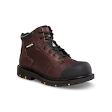 Dakota WorkPro Series Men's 6002 6 Inch Steel Toe Steel Plate Leather Work Boots Front_Three_Fourths_Angled_Right
