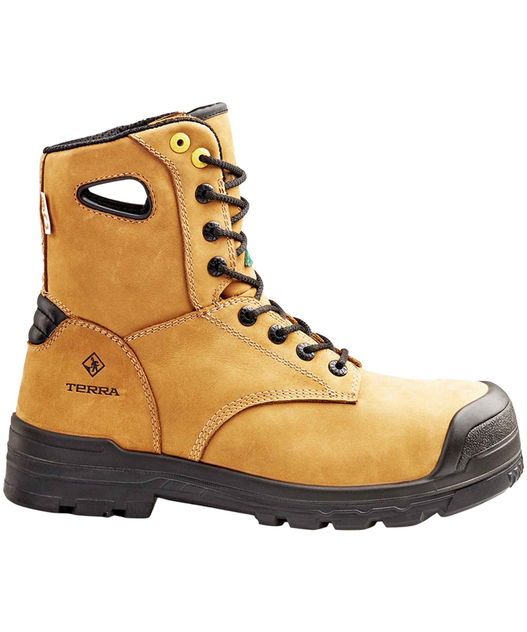 Bottes de travail à enfiler de 8&nbsp;pouces à protection en composite pour hommes, Argo, Terra