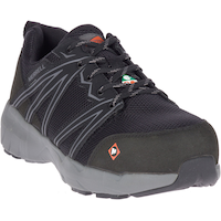 Merrell Work Men's Fullbench Superlite Aluminum Toe Composite Plate ATHL Front_Three_Fourths_Angled_Right