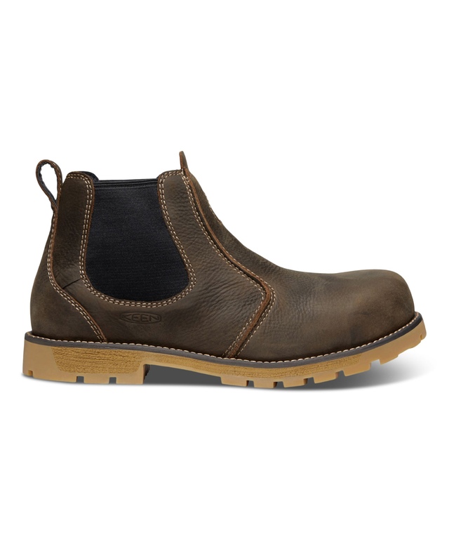 Keen Utility Men's Seattle Romeo 6 Inch Composite Toe Composite Plate Slip On Work Boot