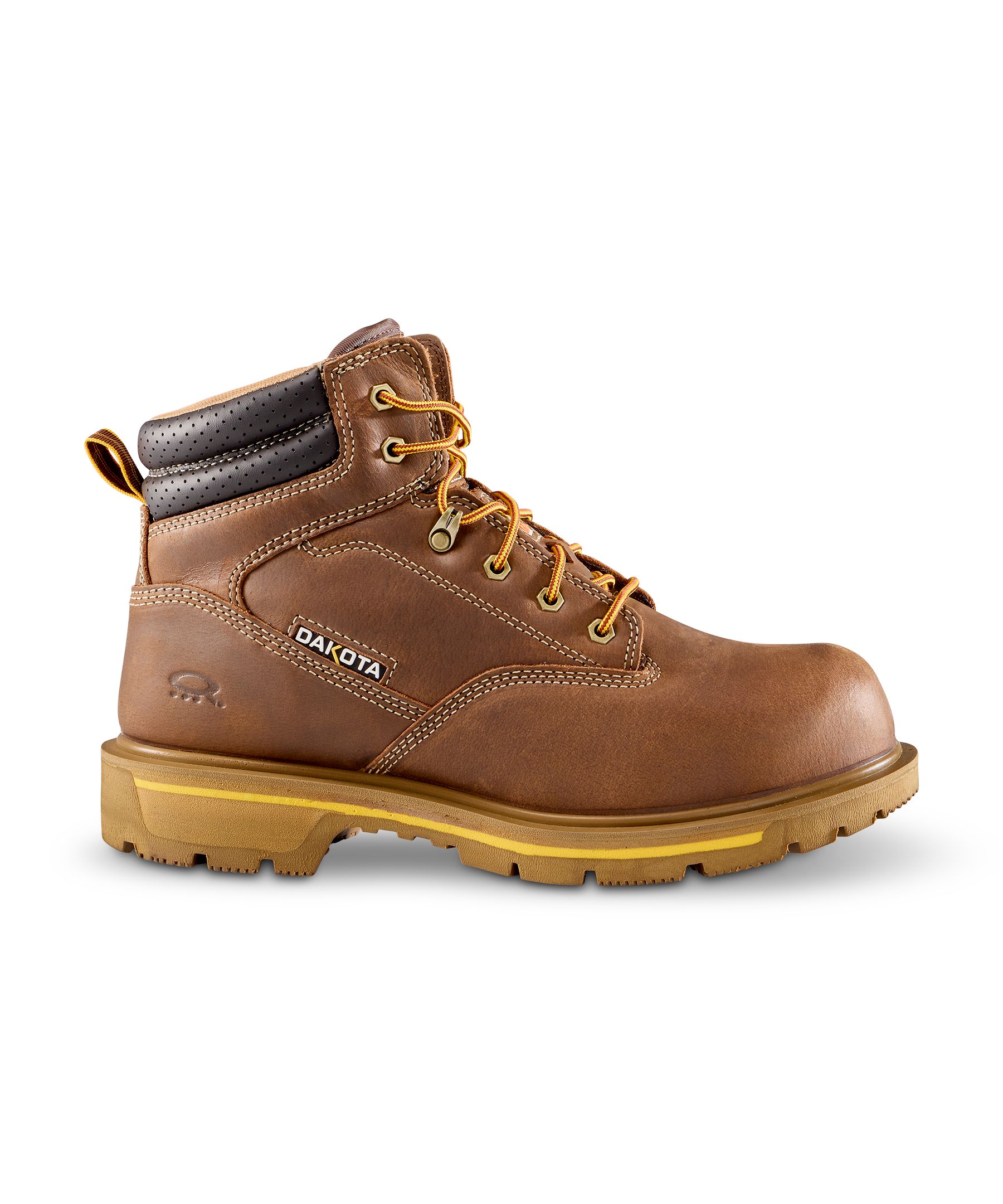 Dakota WorkPro Series Men's Steel Toe Composite Plate 6114 Quad Comfort Freshtech 6 Inch Work Boots