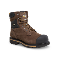 Bottes de travail Dakota Workpro Series Quad Comfort de 8&nbsp;pouces en protection en aluminium et en composite, pour hommes, 8537 Front_Three_Fourths_Angled_Right