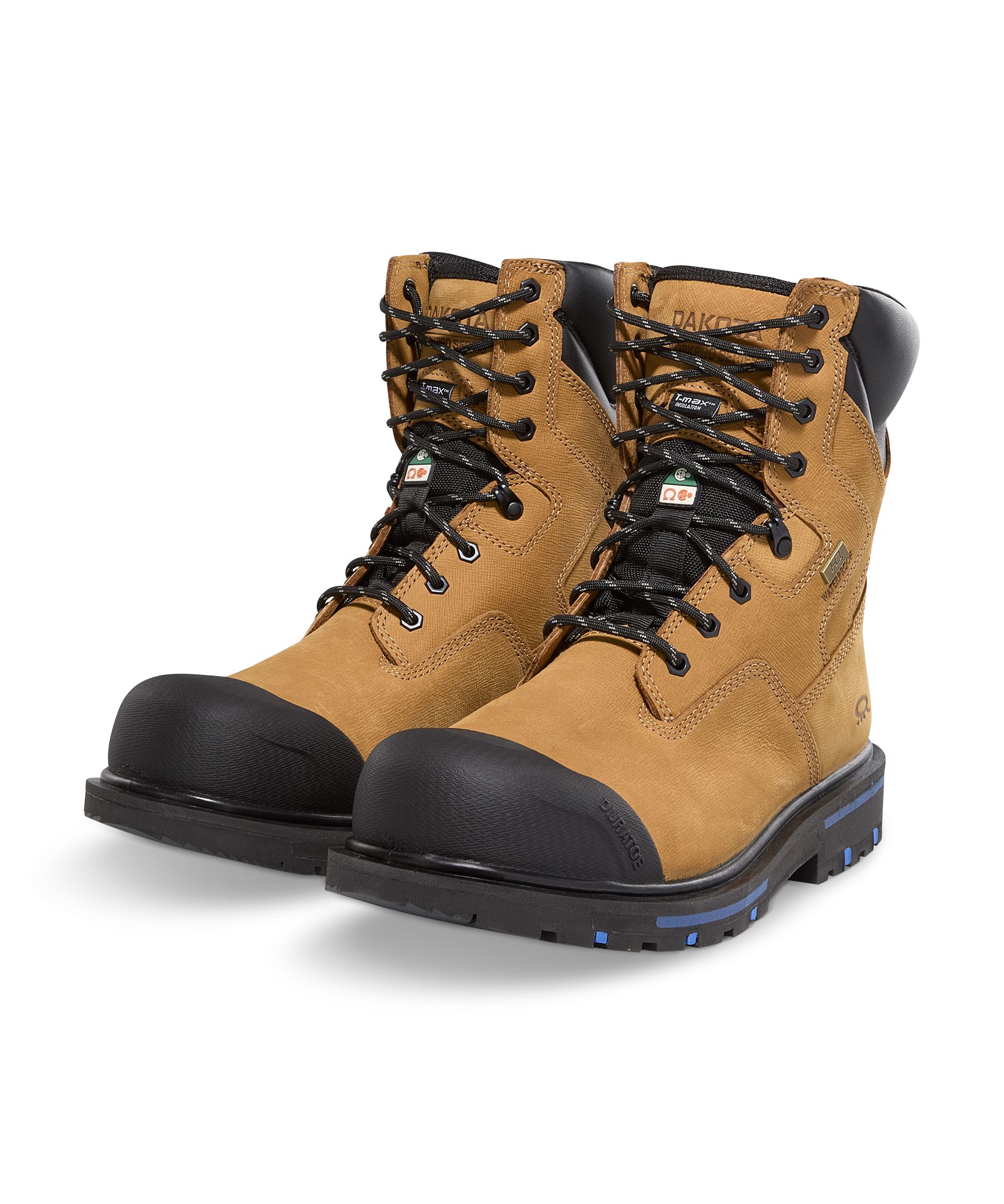 Dakota WorkPro Series Men's 8522 8 Inch Steel Toe Steel Plate Quad Comfort Work Boots