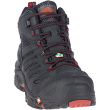 Merrell Work Men's Composite Toe Composite Plate Strongfield Waterproof Safety Hikers Front_Three_Fourths_Angled_Right