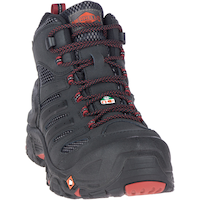 Merrell Work Men's Composite Toe Composite Plate Strongfield Waterproof Safety Hikers Front_Three_Fourths_Angled_Right