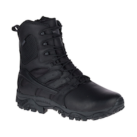 Merrell Work Men's Moab 2 Response Waterproof Work Boots Front_Three_Fourths_Angled_Right