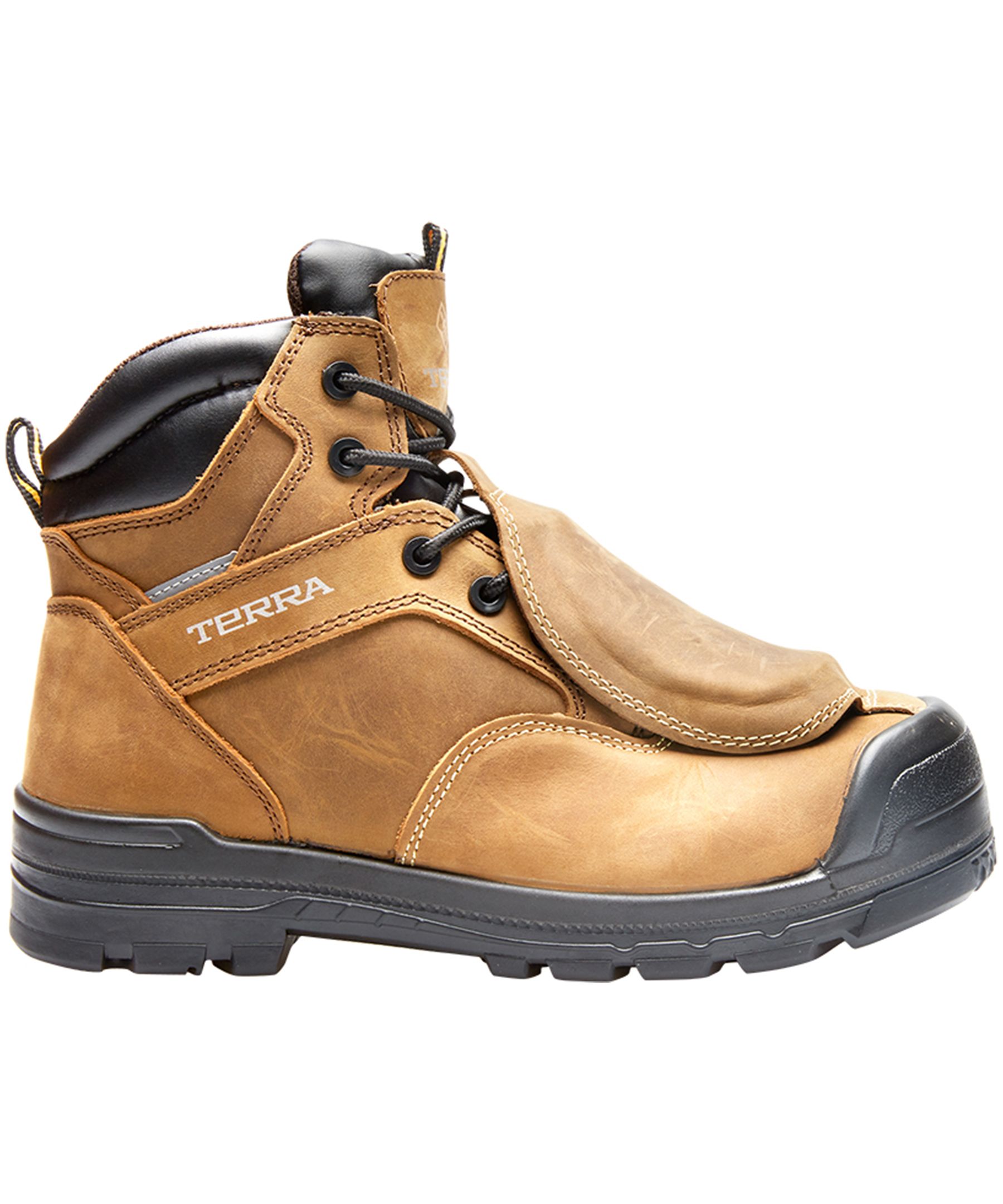 Terra Men's Barricade 6 Inch Composite Toe Composite Plate Metguard Boots