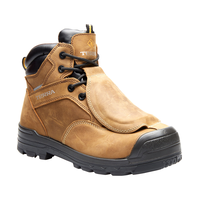 Terra Men's Barricade 6 Inch Composite Toe Composite Plate Metguard Boots Front_Three_Fourths_Angled_Right