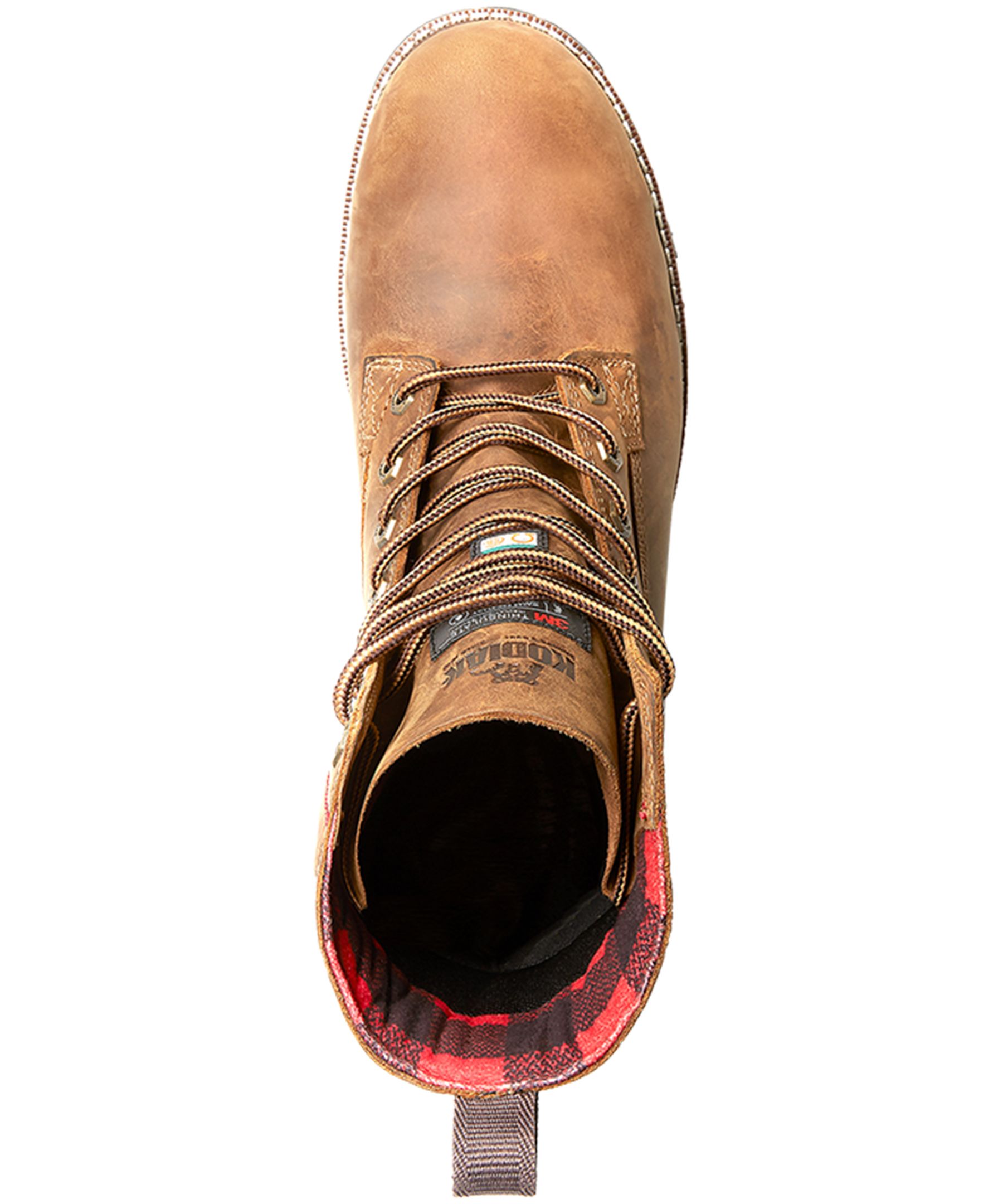 Bottes de travail étanches à l'eau de 8&nbsp;pouces avec protection en composite pour hommes, McKinney, Kodiak