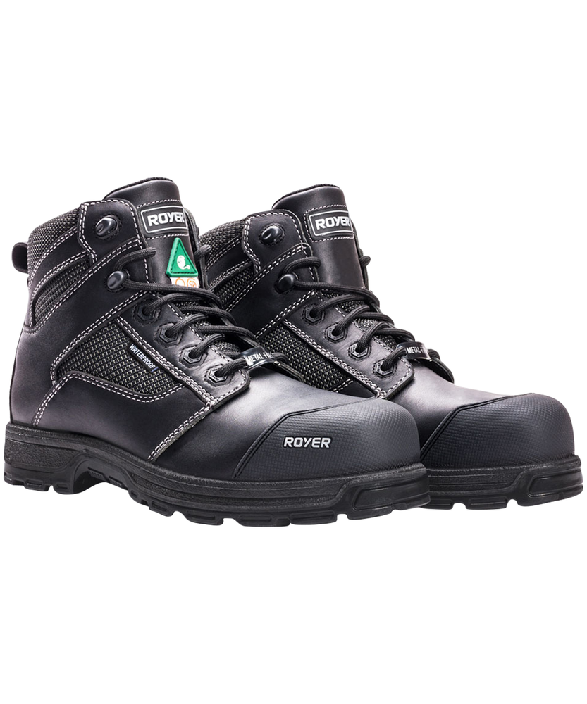 Bottes de travail LP Royer de 6 pouces avec protection en