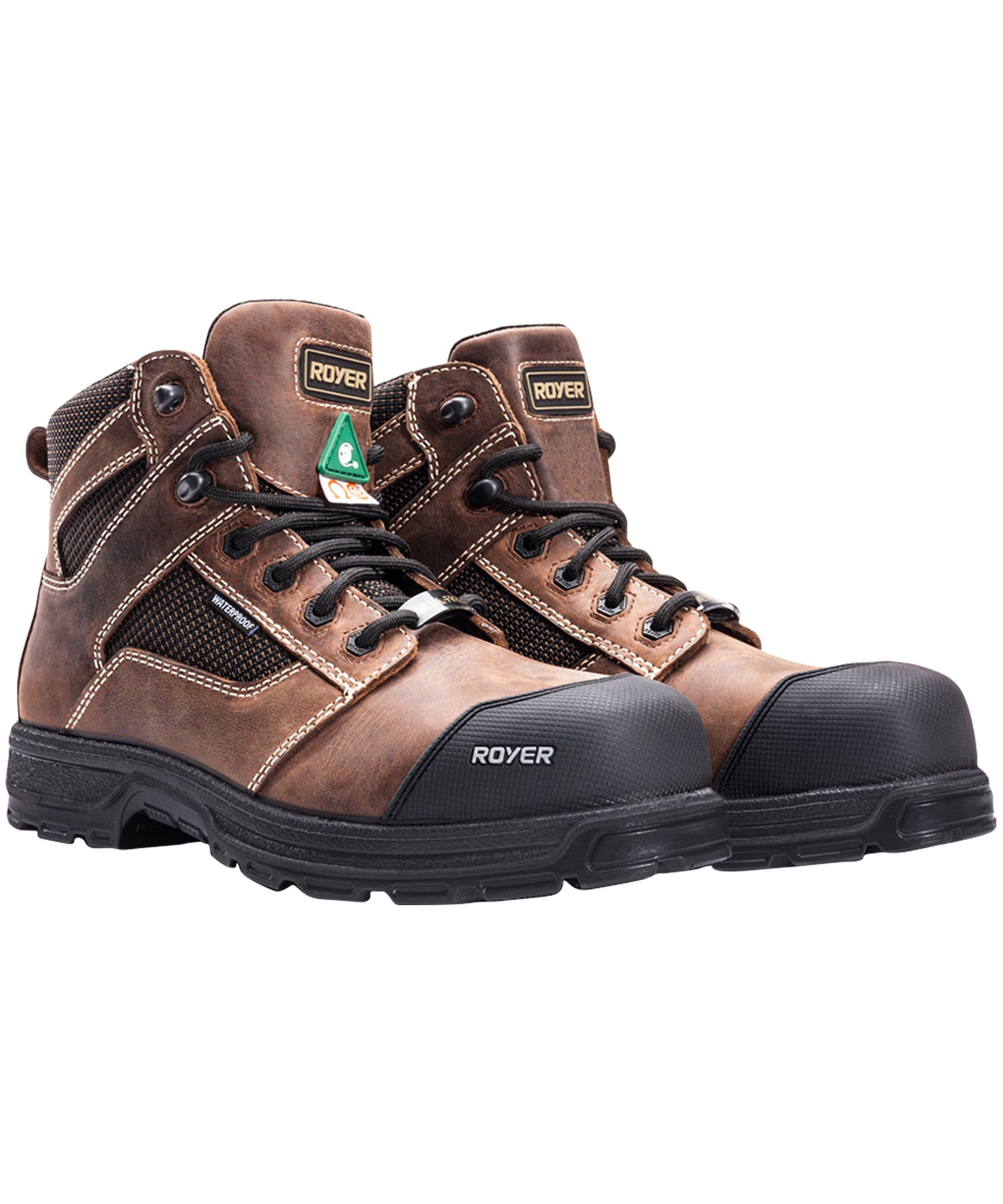 Bottes de travail LP Royer de 6&nbsp;pouces avec protection en composite pour hommes, Agility Arctic Grip