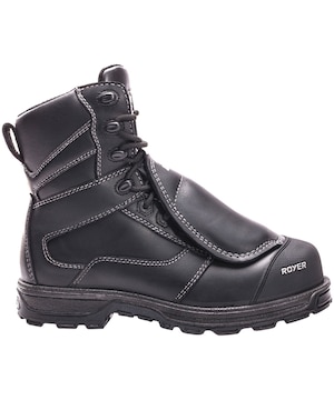 Bottes de travail à enfiler LP Royer de 8 pouces à protection en composite et protection métatarsienne pour hommes, Agility