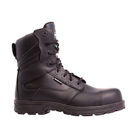 Bottes de travail LP Royer de 8 pouces avec fermeture à glissière et protection en composite pour hommes, Agility Side_Right