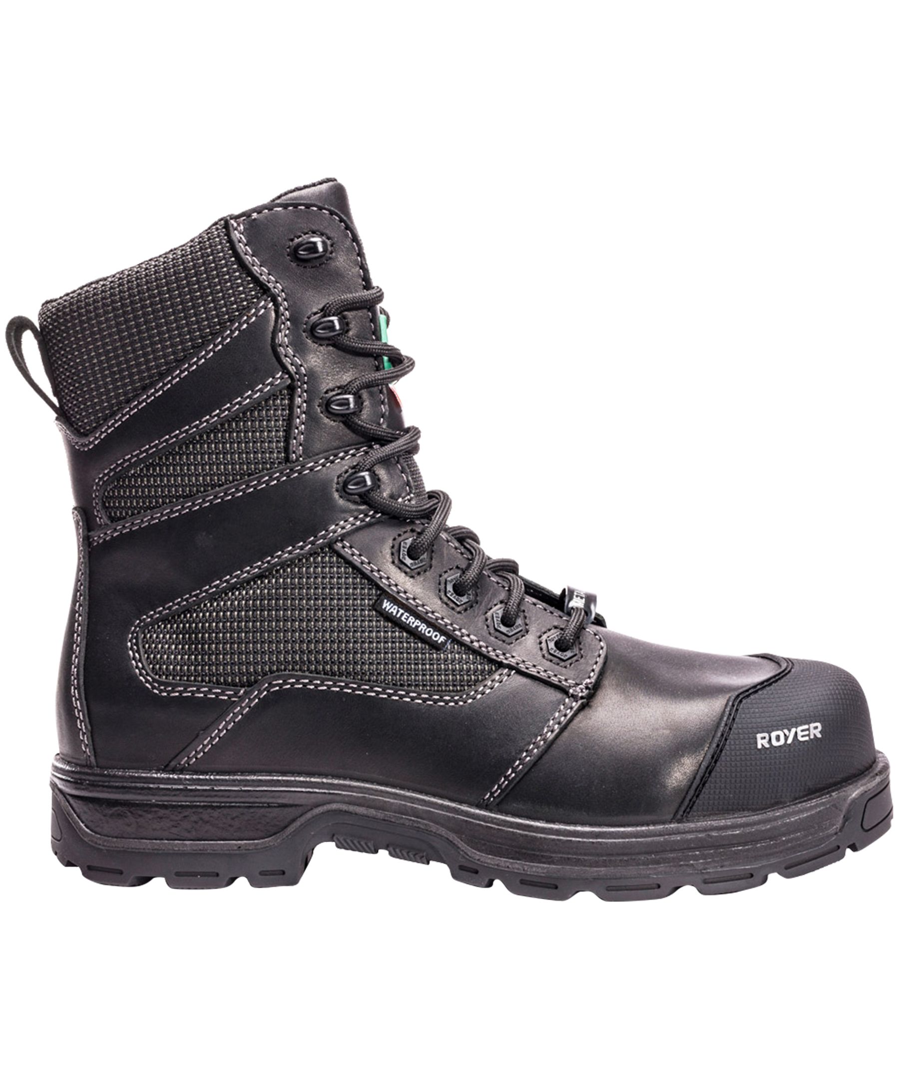 Bottes de travail LP Royer de 8&nbsp;pouces avec protection en composite pour hommes, Arctic Grip