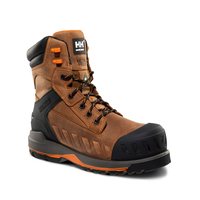 Bottes de travail Helly Hansen Workwear de 8 pouces en cuir avec protection en composite pour hommes Front_Three_Fourths_Angled_Right