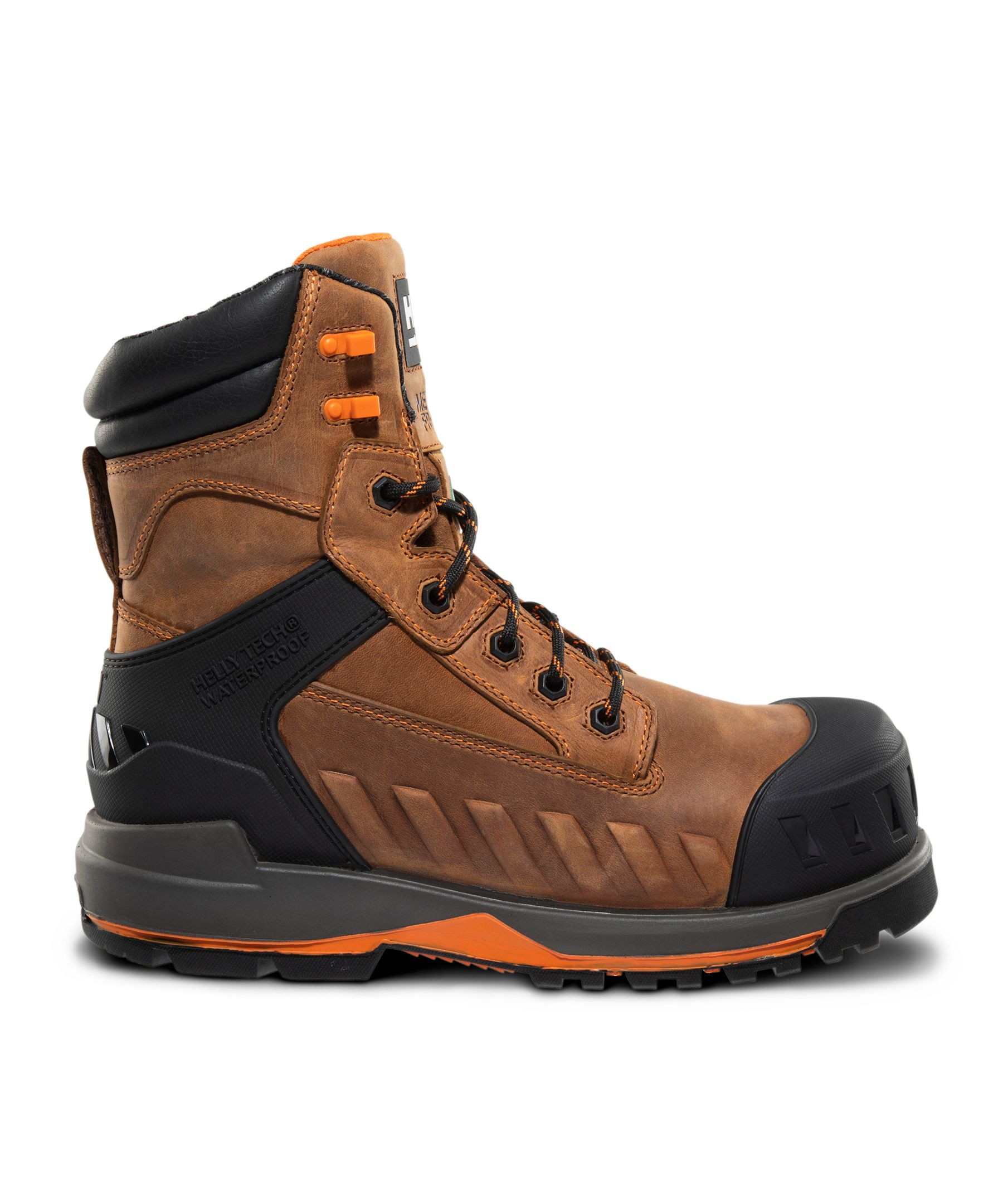 Helly Hansen Workwear Men's Work 8 Inch Composite Toe Composite Plate Leather Work Boots