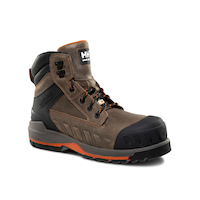 Helly Hansen Workwear Men's Work 6 Inch Composite Toe Composite Plate Leather Work Boots Front_Three_Fourths_Angled_Right