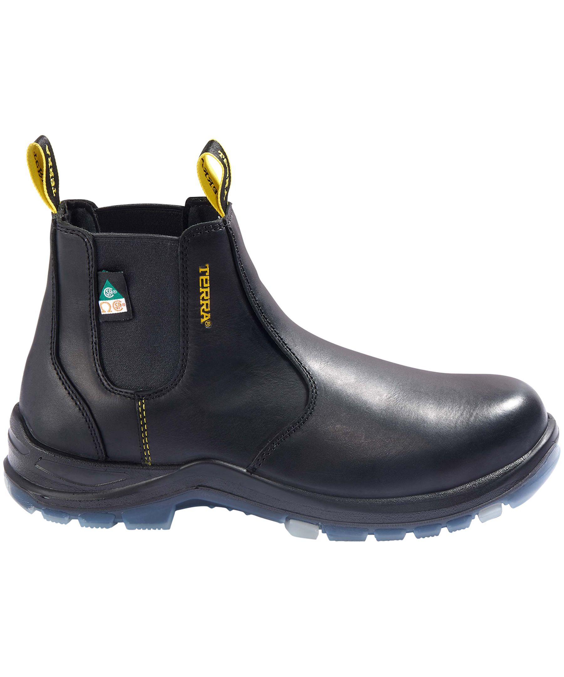 Bottes de travail à enfiler de pouces à protection en composite