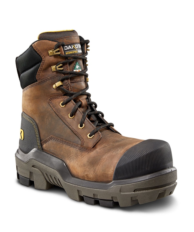 Dakota WorkPro Series Men's 8570 Composite Toe Composite Plate 8 Inch FRESHTECH Safety Work Boots