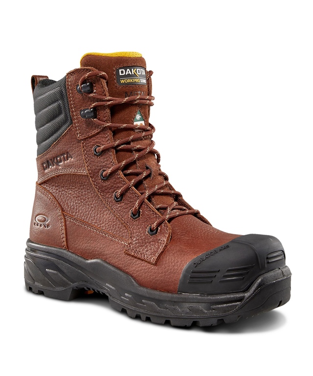 Bottes de sécurité de 8 po pour le travail avec protection en composite et FRESHTECH pour hommes, 8410, Dakota WorkPro Series